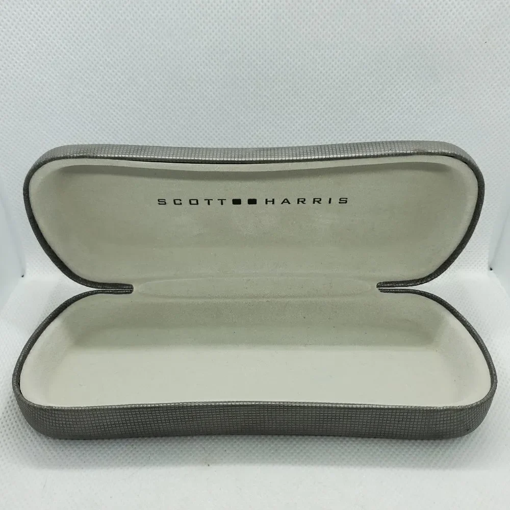 Scott Harris Gray Glasses Case